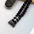 Crystal Jewelry Bracelet for Xiaomi Smart Mi Band 8/ 9/10 Bands for Women Beaded Bling Dressy Wristband Replacement Wrist Strap. 
