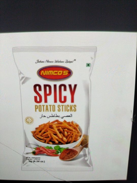 nimco's spicy potato sticks 350g