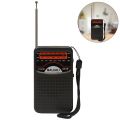 Outdoor Radio Dual Band Stereo Radio Built-in Speaker Pocket Pointer Radio SW/AM/FM LCD Display for Indoor Outdoor Emergency Use. 