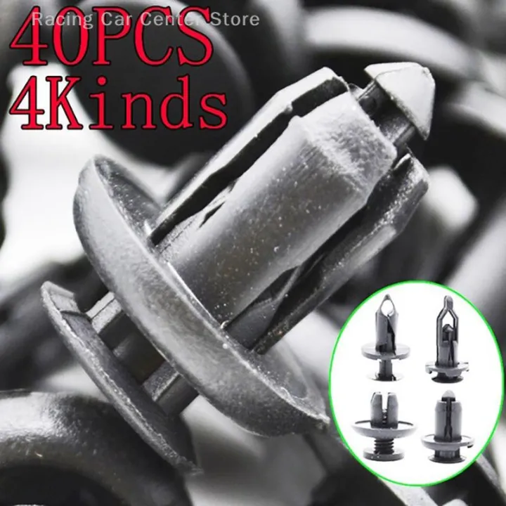 40Pcs/pack%20Car%20Plastic%20Rivet%20Bumper%20Fender%20Retainer%20Fastener%20Mud%20Flaps%20Push%20Clips%20Pin%20-%20Image%205