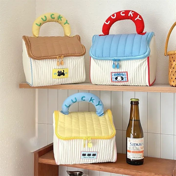 Cute%20Cottage%20Makeup%20Bag%20for%20Girls,%20Large%20Capacity%20Skincare%20Storage%20Bag,%20Portable%20Handheld%20Travel%20Wash%20Bag%20-%20Image%203