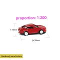10pcs Scale model building miniature car,Model cars for architecture train railway railroad scenery layout. 