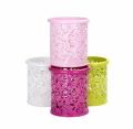 1 PC High Quality Metal Made Office Organizer Round Cosmetic Pencil Pen Holders Stationery Container Office. 