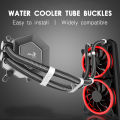 Jumpeak Universal Computer Water Cooler Tube Pipe COMB Arrange Fixed Buckle Clip PC DIY Accessory. 