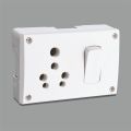 Power Socket 6/16 Amp. S/S combine with it's box. 