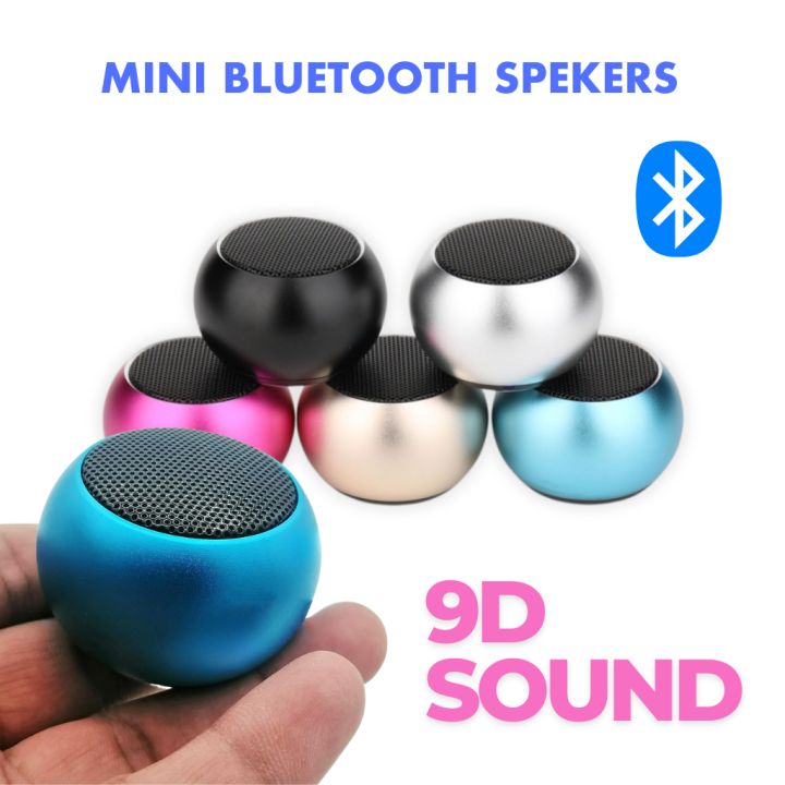 M3 Mini Portable Wireless Bluetooth Speaker | HiFi Sound | Compact & Lightweight | Bluetooth Speaker for Mobile, Laptop & Tablet