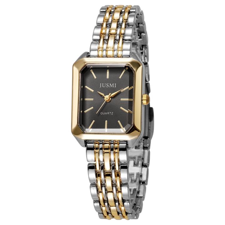 Square%20Women's%20Dual%20Color%20Alloy%20Watch%20Strap%20with%20Steel%20Strap%20and%20Quartz%20Watch%20-%20Image%206