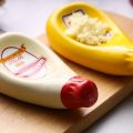 Cute Sauce Dipping Bowls Creative Ketchup Mustard Mayonnaise Wasabi Dipping Dishes Mini Sauce Plates for Sushi Dumplings Snacks.