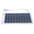 Portable Solar Panel Monocrystalline Silicon USB Solar Charging Panel for Outdoor RV Camping Hiking Portable Solar Panel. 