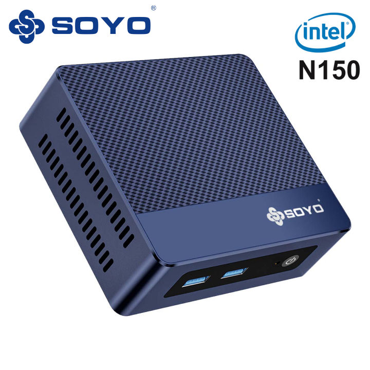 SOYO M4PLUS2 Mini PC: 8/16GB RAM, 256/512GBSSD, Intel Twin Lak N150, Windows 11Pro - Compact & Ideal for Home, Business & Gaming