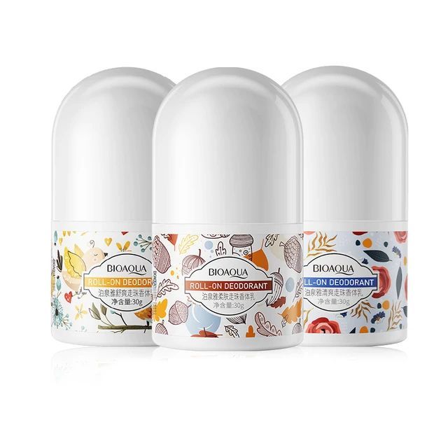 BIOAQUA Deodorant Antiperspirant Private Label Manufacturer Plant Vegan Fragrance Natural Whitening Deodorant Lady Organic Stick