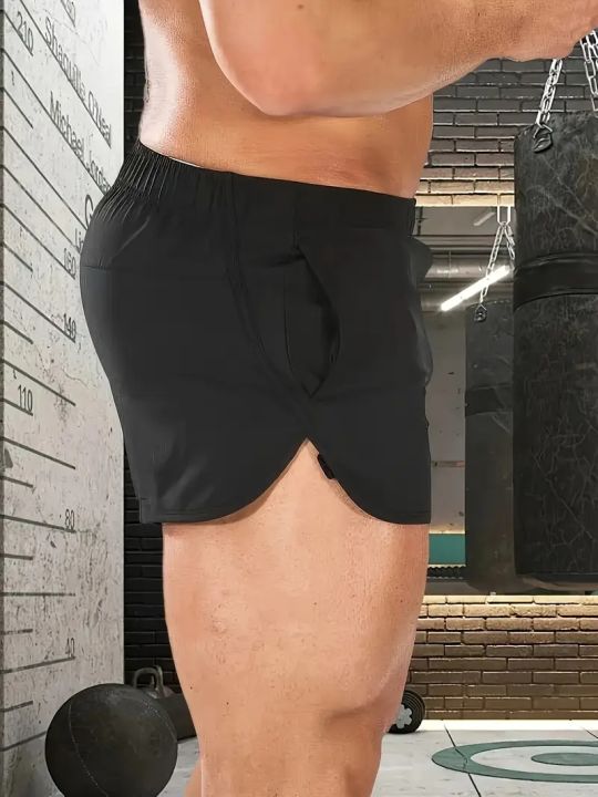 Summer%20Men's%20Sports%20Shorts%20Quick%20Drying,%20Breathable%20Athletic%20Training%20Shaping%20Sports%20and%20Leisure%20with%20Pockets,%20Elastic%20Waistband%20-%20Image%204