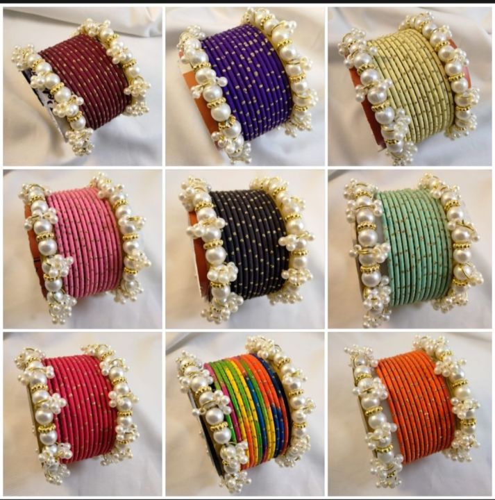 Trendy%20bangles%20set%20with%20pearl%20bangles%20golden%20dotted%20pearl%20bangles%20set%20bangles%20for%20girls%20in%20all%20sizes%20and%20colors%20gajra%20bangles%20set%20-%20Image%209