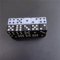 10 Pcs/set 14mm/0.63inch Acrylic Six Sided Standard Dice For Table Games, Party, Club Board Game. 