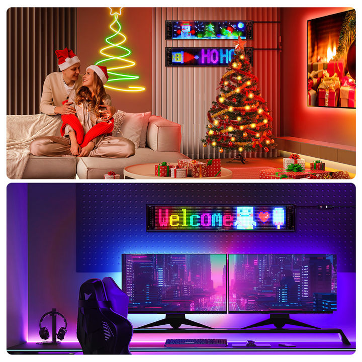 Programmable%20LED%20Sign,%2015"x4"%20Flexible%20LED%20Scrolling%20Digital%20Display,%20Smart%20APP%20Control%20Custom%20Text%20Pattern%20Animation,%20LED%20Matri%20-%20Image%205
