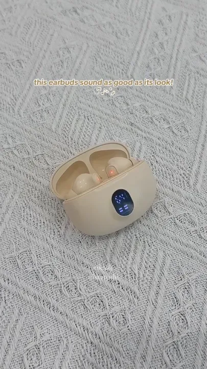 S510 TWS Wireless Bluetooth Headphones 5.3 LED Power Earphones Digital Display Headset Stereo Sound Bluetooth-compatible 5.3 for Bluetooth Wireless Sports High-End Noise Reduction Ultra-Long Life Battery in-Ear Bluetooth Headset By ByteBox