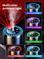 Rechargeable car aroma diffuser, aromatic essential oil, colorful lights, romantic starry sky lights, bedroom .