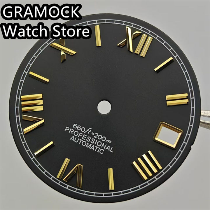GRAMOCK%2029mm%20Roman%20Index%20Dial%20Black%20White%20Gold%20Red%20Blue%20Dial%20suitable%20for%20NH35%20NH36%20movement%20watch%20accessories%20repair%20tools%20-%20Image%203