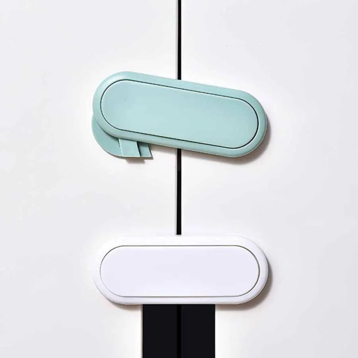 1/3/5pcs Child Safety Lock Multifunctional Punch-free Drawer Refrigerator Locks Baby Protection Anti-pinch Hand Cabinet Lock