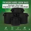 Grow bags for plants, 12 by 12 , 16 by 16, 18 by 18 , 24 by 24 , green and black color ,circle shape with high quality as well as 1 month warranty. 