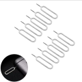 Metal SIM Ejector Pin / SIM Card Tray Opener - 6pcs Bundle for Any Smartphone. 