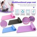 18MM Yoga Mat Workout Mat Yoga Mats For Home Gym Matt For Home Training Mat Travel Yoga Mats Fitness Mats Non Slip Exercise Mats For Home Gym Thick. 