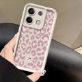 Pink Leopard Pattern Soft TPU Case For Xiaomi Redmi Note 13 14 Pro 5G 14 13 4G 13C 14T 13T Poco X7 X6 X5 F6 M6 Pro Phone Cover.
