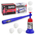 Kids Baseball Ball Toy Automatic Serve Baseball Bat Practice Pitching Launcher Toys Parent Child Interactive Outdoor Toys Gift. 