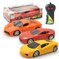 Remote Control High Speed Racing Car with Stylish Looks 1:18 Scale, Two Functions & Modern Design, RC Vehicle Toy for Kids (Require 5AA Batteries, Not Included) (Yellow). 