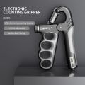 1 pis 10-100Kg Adjustable Hand Gripper Heavy Hand Strengthner High Quality Non Slip Griper Professional Hand Exercise Finger Muscle Recovery Electronic Counting 4 Digit Display Home Gym Equipment Wrist Trainer Finger Fitness - 4 Finger Model. 