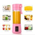 6 Blade Mini Juicer Blender - Portable Rechargeable Electric Juicer Blender - USB Charging Smoothie Maker - Mini Fruit Mixer - Portable Juice Maker - Personal Blender Cup - Travel & Home Use. 