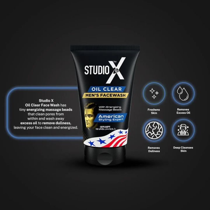 Studio%20X%20Oil%20Clear%20Facewash%20for%20Men%2050ml%20-%20Image%203