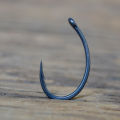 Hirisi 15pcs Micro Barbed PTFE Coated High Carbon Steel Fish Hook With Eye Carp Fishing Accessories X911.
