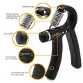 Adjustable Hand Gripper 6-50Kg - Heavy-Duty Fitness Exerciser for Gym & Power Training. 