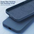 For Magsafe Original Liquid Silicone Magnetic Case For Apple iPhone 15 14 13 12 11 Pro Max 14 15 Plus Wireless Charge Soft Cover. 