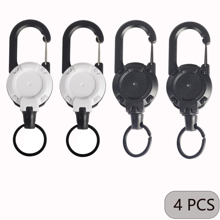 1/2/4pcs%20Extendable%20Retractable%20Holders%20Keychain%20Badge%20Reels%20Heavy%20Duty%20Clip%20With%20Carabiner%20Key%20Chain%20For%20Men%20Outdoor%20Bags%20-%20Image%208