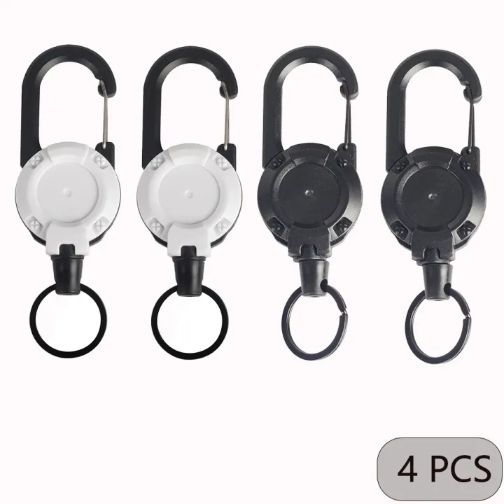 1/2/4pcs%20Extendable%20Retractable%20Holders%20Keychain%20Badge%20Reels%20Heavy%20Duty%20Clip%20With%20Carabiner%20Key%20Chain%20For%20Men%20Outdoor%20Bags%20-%20Image%208