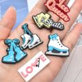 26Pcs Ice Skating Shoe Charms, PVC Sports Decorations Charms for Shoes, Sandals, Bags,  for Birthday, Holiday, Party. 