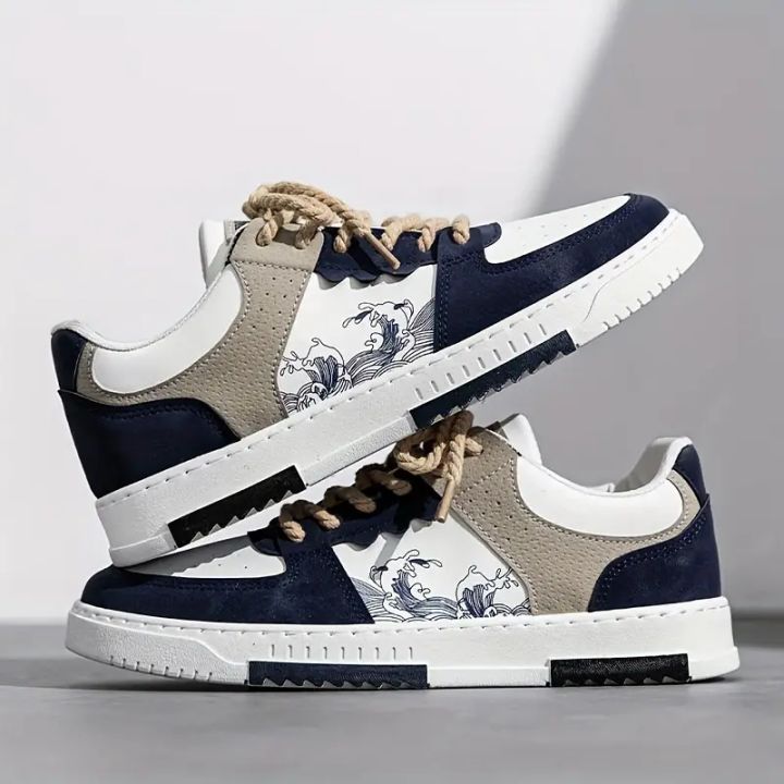 Alpha%20Wear%20Stylish%20Sneakers%20Shoes%20for%20Men%20Women%20Boys%20Girls%20%7C%20Casual%20Fashion%20Joggers%20%7C%20Trendy%20Lace-Up%20Sneakers%20%7C%20Comfortable%20Walking%20Shoes%20%7C%20Blue%20White%20&%20Green%20White%20%7C%20EU%20Size%206-11%20-%20Image%203