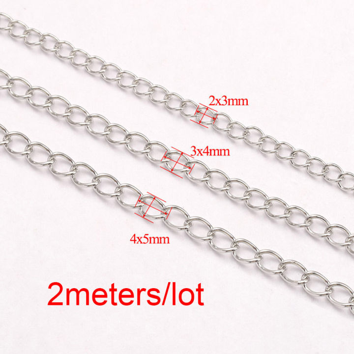 2meters%202/3/4mm%20Stainless%20Steel%20Extension%20Chain%20for%20Bracelet%20DIY%20Jewelry%20Making%20Accessories%20-%20Image%205