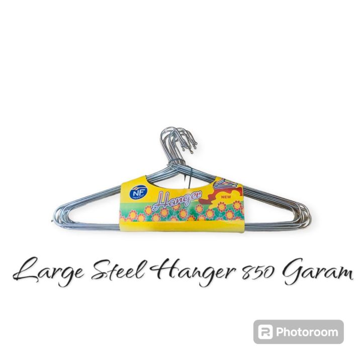 Stainless%20Steel%20High%20Quality%20Cloth%20Hanger%20for%20Hanging%20Saree%20,%20Kurt%E2%80%99a%20,%20Pants,%20Steel%20pack%20of%2012%20-%20Image%204