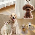 Dog Hair Storage Box Puppy Hair Memorial Keepsake Capsule Pet's Dog/Cat Fur Container Transparent Capsule Keychain Souvenirs. 