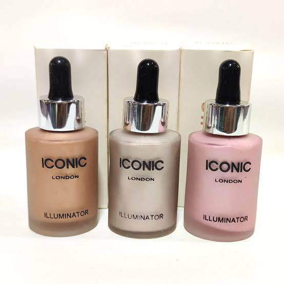 Iconic London Liquid Highlighter Set(Pack Of 3)