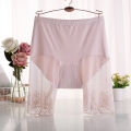 60-115 KG Plus Size Safety Short Pants Summer Women Seamless Underskirt Shorts Anti Rub Thigh Boyshorts  Lace Women Boxers. 