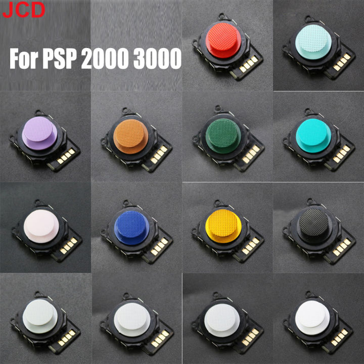 JCD%201pcs%20For%20PSP%201000%202000%203000%20Game%20Console%203D%20Analog%20Thumbstick%20Cover%20Rocker%20Joystick%20Button%20Cap%20Repair%20Part%20-%20Image%204