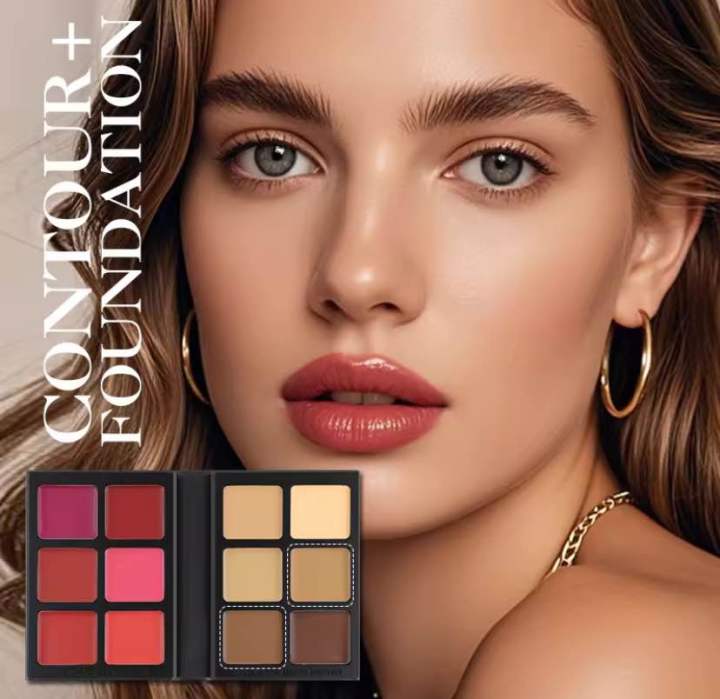 IMAGIC%2012-Color%20Paper%20Box%20Blusher%20Plate%20&%20Concealer%20Plate%20Multi-Color%20Cream%20Contour%20and%20Highlighter%20Palette%20Makeup%20Blush%20Face%20-%20Image%205