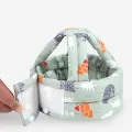 Soft baby head pillow protection cushion toddler pillow cartoon image 360 degree protection pillow breathable rebound anti-fall. 