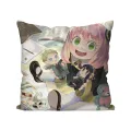 1pc Anime Spy X Family Pillow Case Home Sofa Throw Pillow Car Cushion Throw Pillow Cover. 