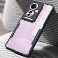 Oppo Reno 11 f 5G Protective Black Border Crystal Clear Xundd Mobile Back Case Cover.