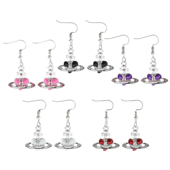 Aesthetic%20Cubic%20Zircon%20Heart%20Silver%20Saturn%20Planet%20Earrings%20Plated%20Saturn%20Earring%20Nana%20Cosplay%20Jewelry%20for%20Saturn%20Enthusiasts%20-%20Image%202
